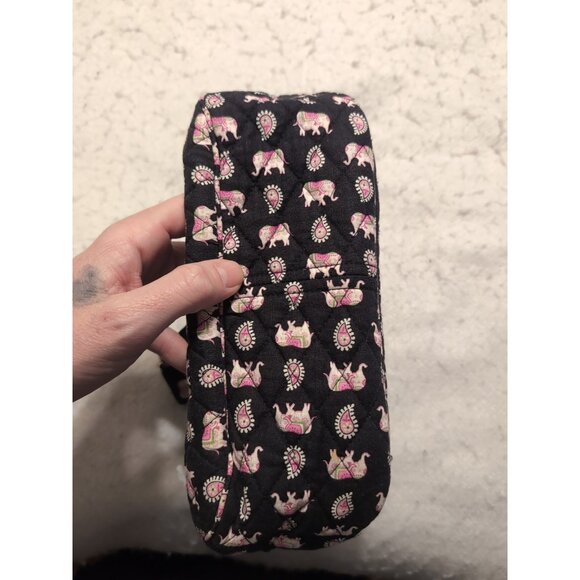 Vera Bradley Pink Elephant small Handbag Top Zip - Picture 6 of 10